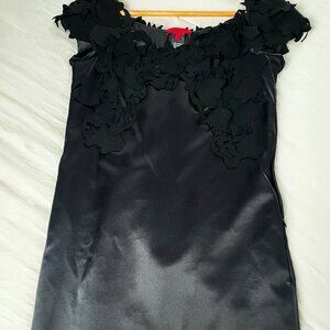 Viviene Tam Black Silk Dress Size: 0